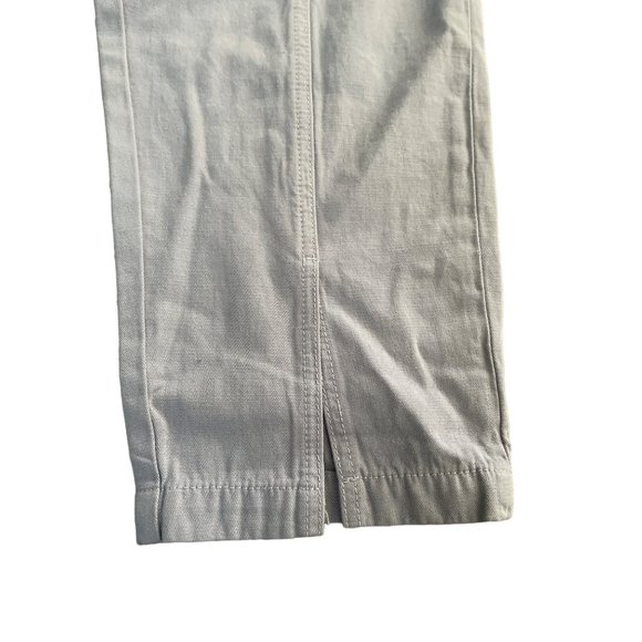 NWT Womens JOIE Periwinkle Blue Cargo Pants w/ Tie Front size 4 - Picture 3 of 8